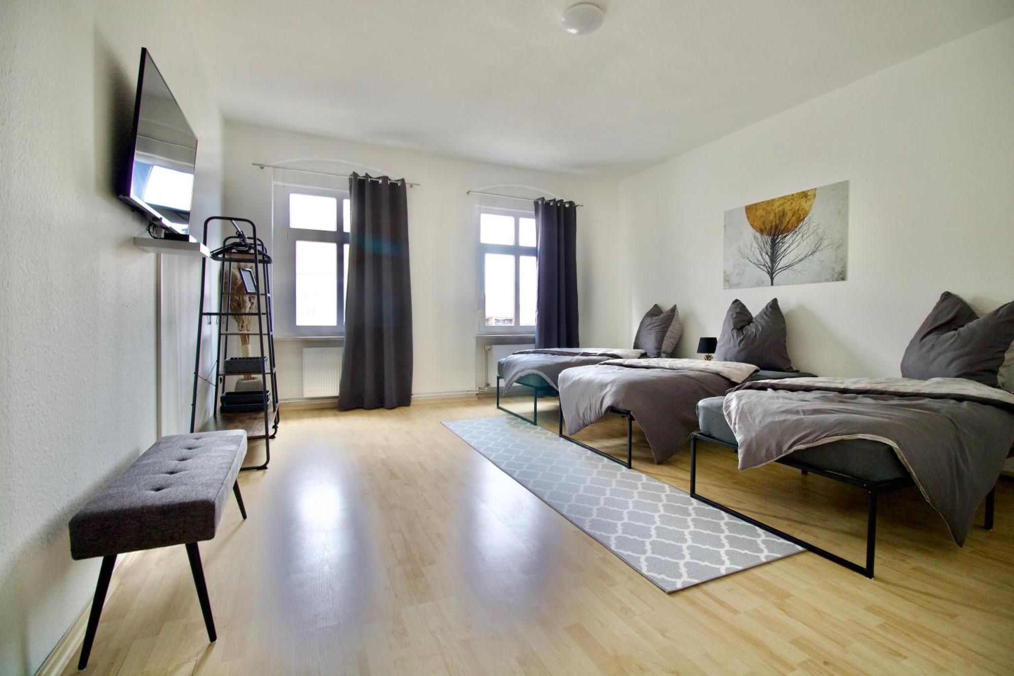 Gemuetliches Innenstadtnest, Zentrale Lage, 88Qm, Kostenfreier Parkplatz, Fuer Bis Zu 6 Personen Cottbus Buitenkant foto
