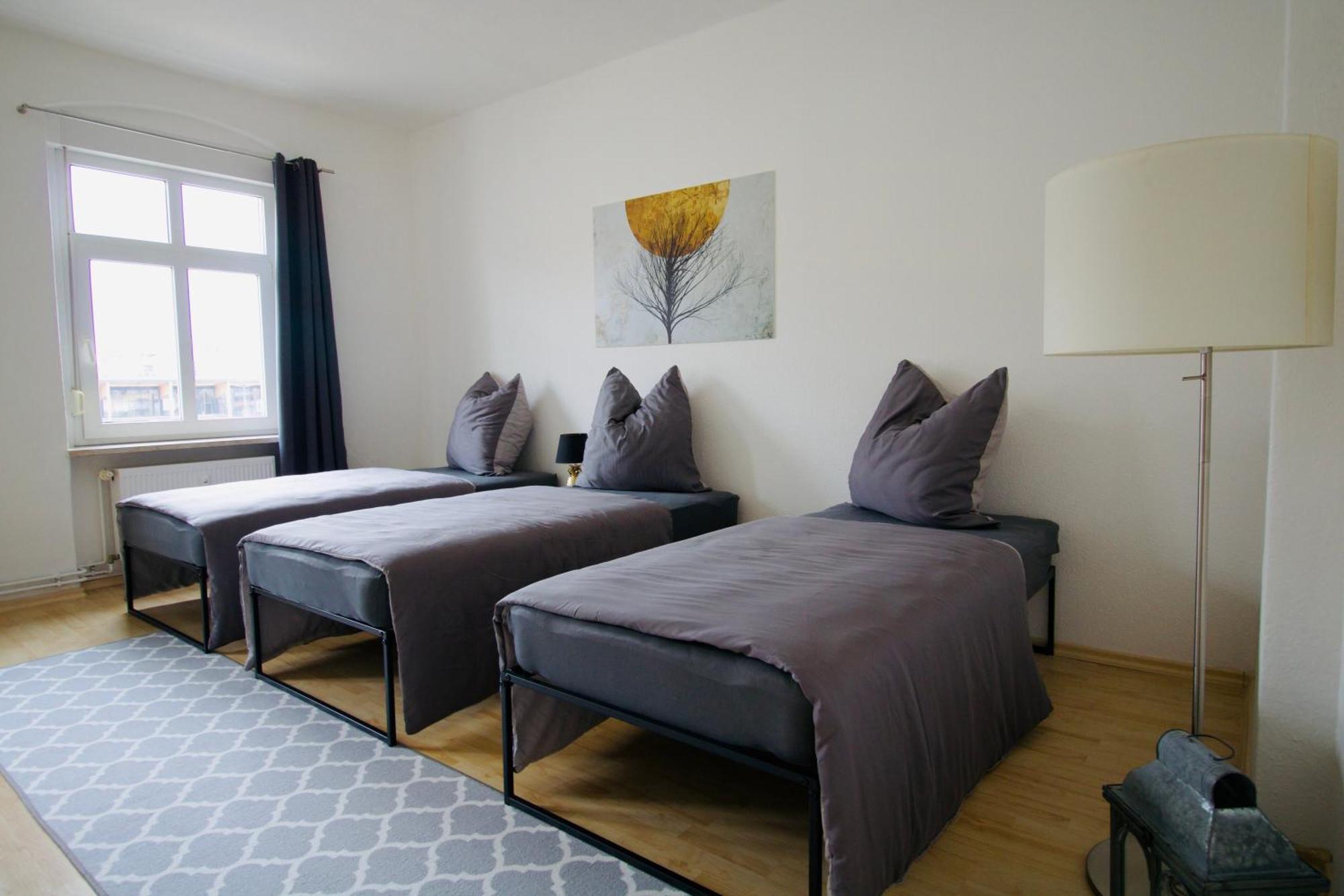 Gemuetliches Innenstadtnest, Zentrale Lage, 88Qm, Kostenfreier Parkplatz, Fuer Bis Zu 6 Personen Cottbus Buitenkant foto